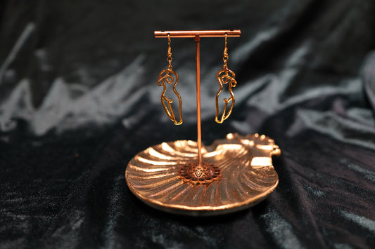 Bare in Gold earrings